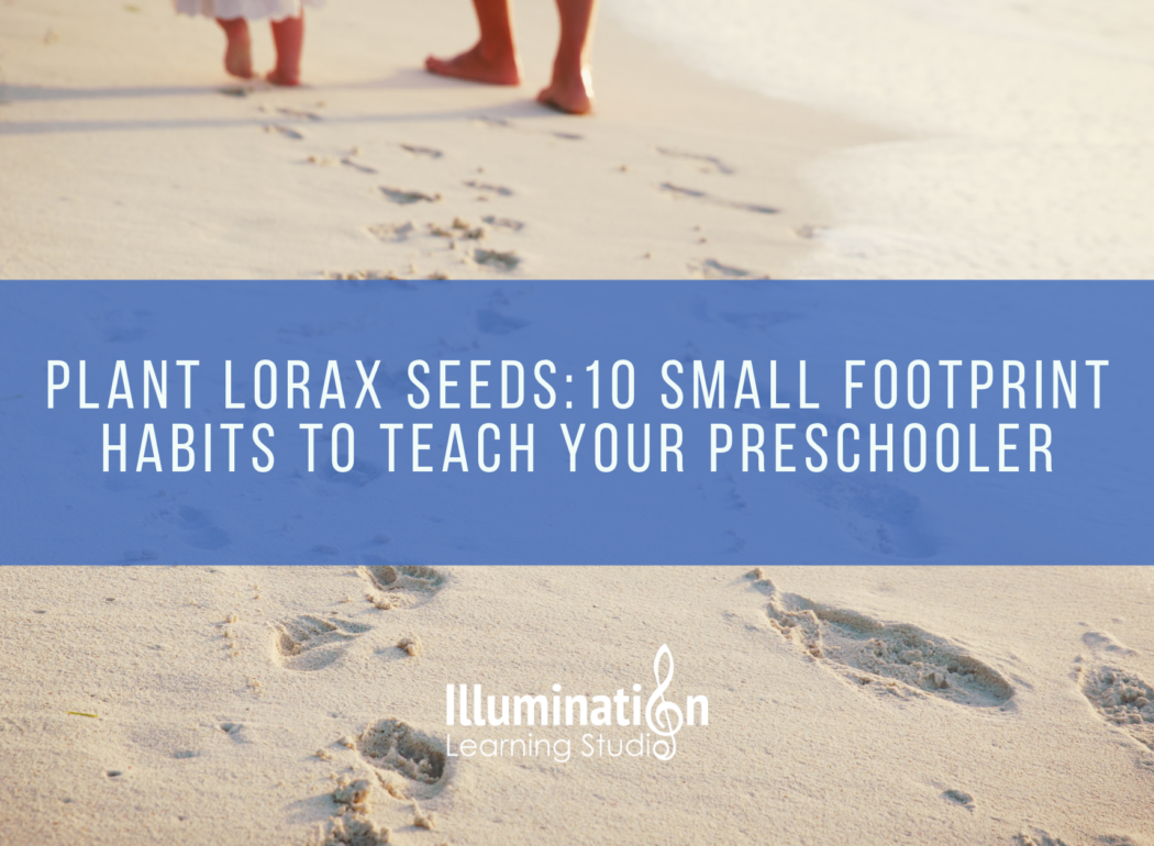 Plant Lorax Seeds: 10 Small Footprint Habits to Teach Your Preschooler