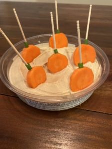 Pumpkin Patch Hummus Healthy Halloween Snacks