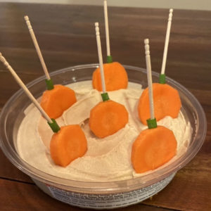 Pumpkin Patch Hummus Healthy Halloween Snacks